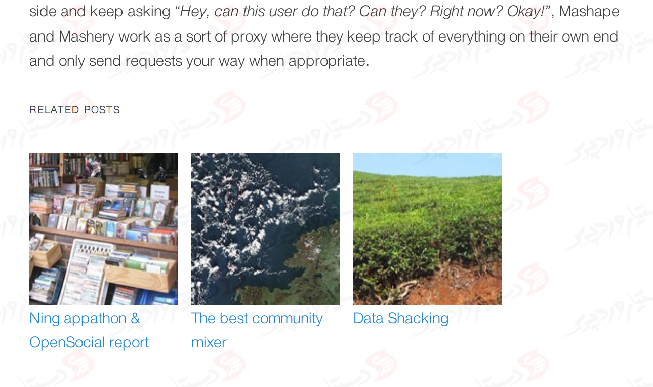 دستیار وردپرس - افزونه WordPress Related Posts