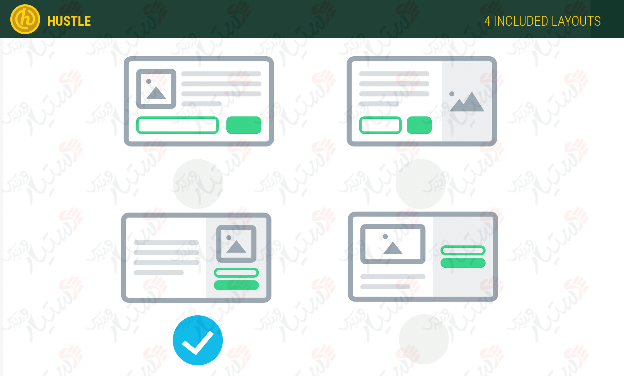 دستیار وردپرس - افزونه Hustle Pop-Ups, Slide-ins and Email Opt-ins