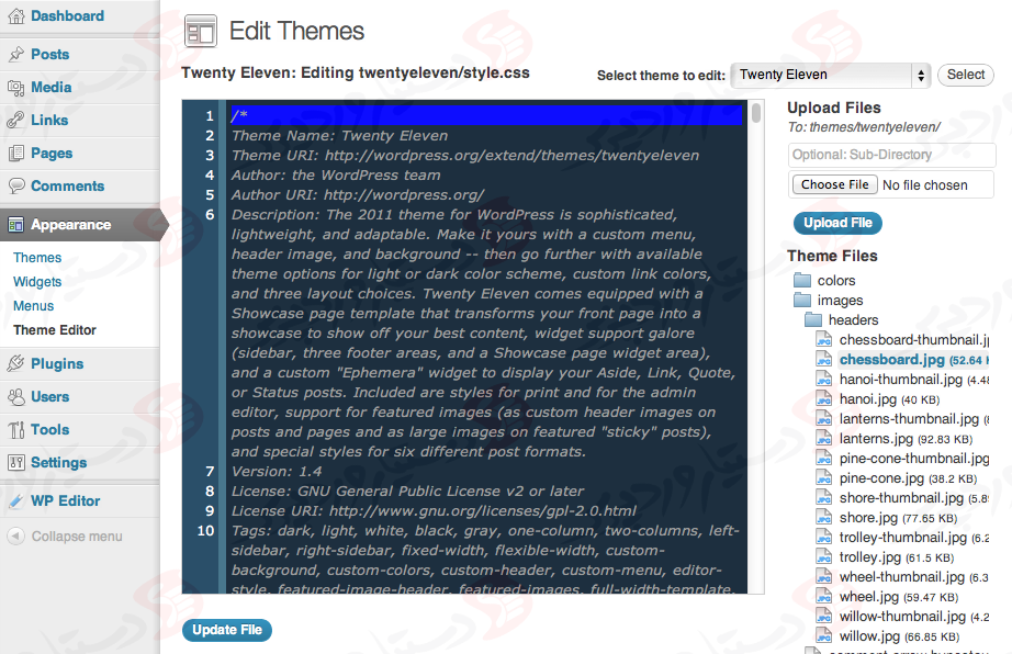 دستیار وردپرس - افزونه WP Editor