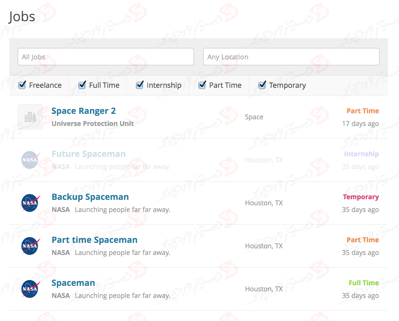 دستیار وردپرس - افزونه WP Job Manager