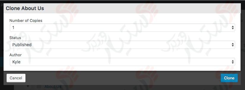 دستیار وردپرس - افزونه Nested Pages