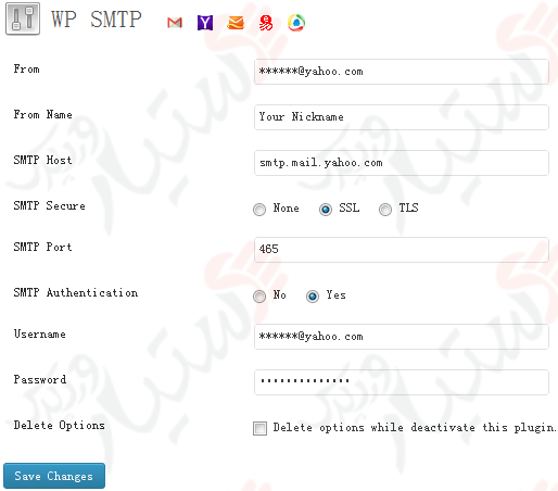 دستیار وردپرس - افزونه WP SMTP