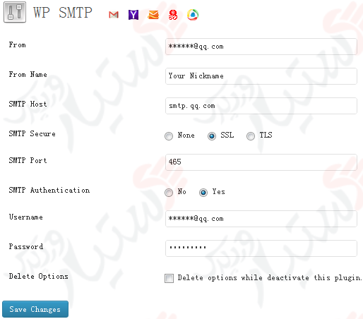 دستیار وردپرس - افزونه WP SMTP