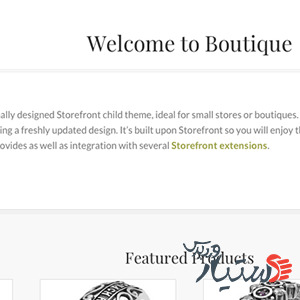 دانلود قالب وردپرس Boutique