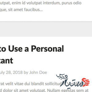 دانلود قالب وردپرس Clean Bloggist