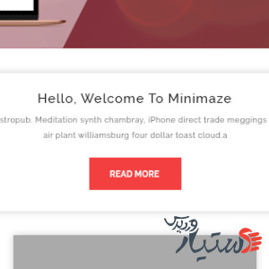 دانلود قالب وردپرس Minamaze Business