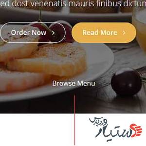 دانلود قالب وردپرس Restaurant Recipe