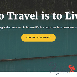 دانلود قالب وردپرس Travelore