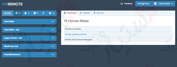 دستیار وردپرس - افزونه The WP Remote WordPress Plugin