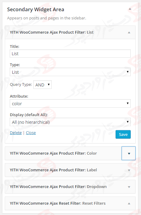 دستیار وردپرس - افزونه YITH WooCommerce Ajax Product Filter