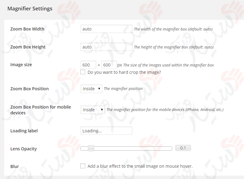 دستیار وردپرس - افزونه YITH WooCommerce Zoom Magnifier